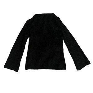 Zara Black & Grey Knit Sweater